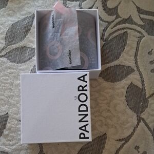 Pandora White and Pink Gift Box